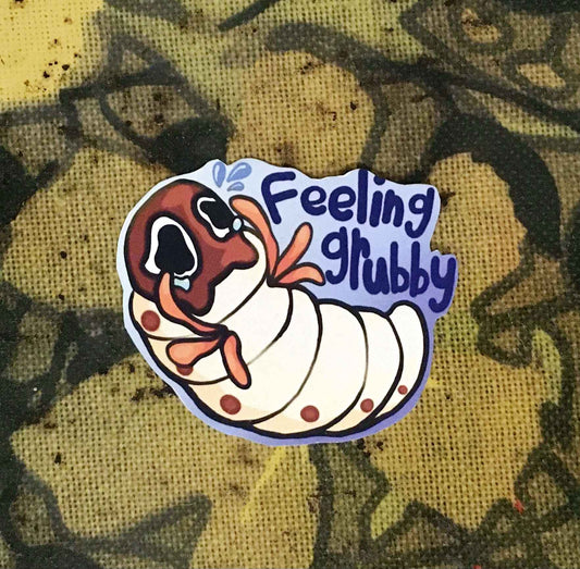 Feeling Grubby Sticker